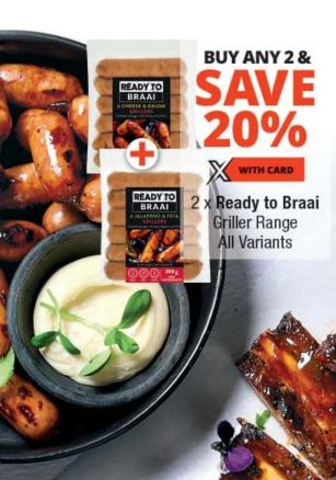 Ready to Braai Griller Range All Variants