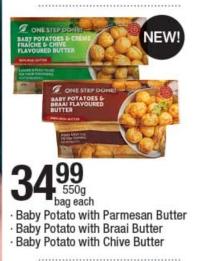 Baby Potatoes with Parmesan Butter