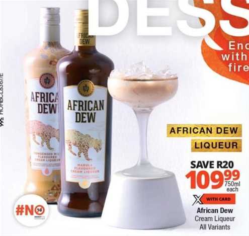 African Dew Liqueur