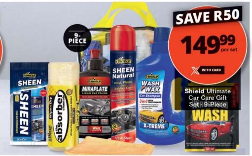 Shield Ultimate Car Care Gift Set - 9 Piece