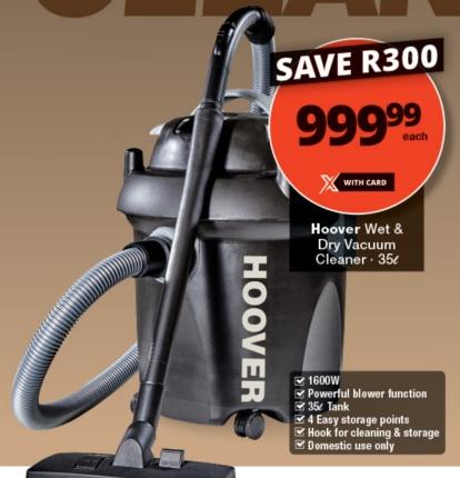 Hoover Wet & Dry Vacuum Cleaner