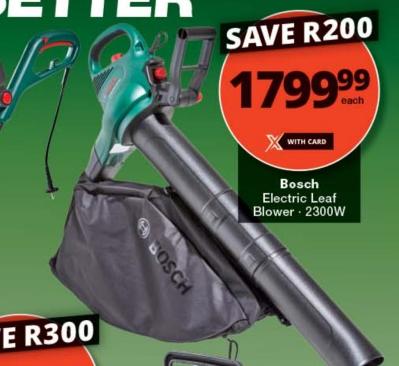 Bosch Electric Leaf Blower 2300W