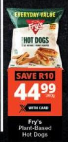 Fry's Plant-Based Hot Dogs 360g