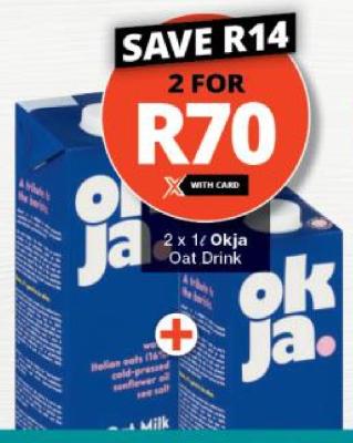 2x1L Okja Oat Drink