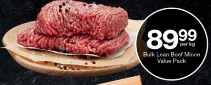 Bulk Lean Beef Mince Value Pack