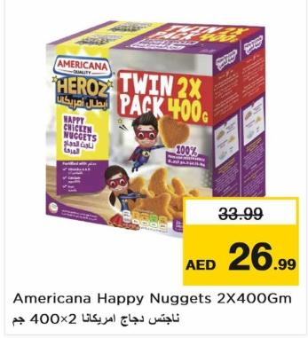 Americana Happy Nuggets 2x400Gm