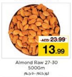 Almond Raw 27-30