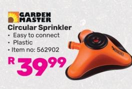 Garden Master Circular Sprinkler