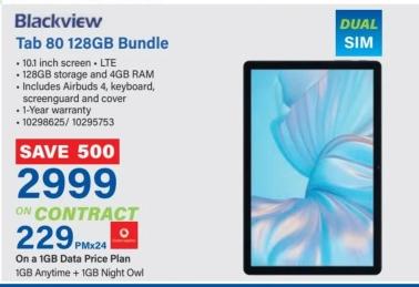 Blackview Tab 80 128GB Bundle 