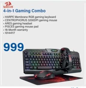 Redragon 4-in-1 Gaming Combo