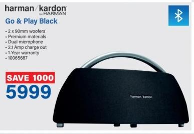 Harman /Kardon By Harman Go & Play Black by 