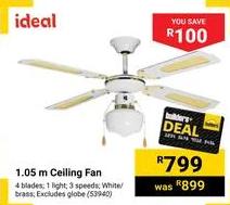 ideal 1.05 m Ceiling Fan 