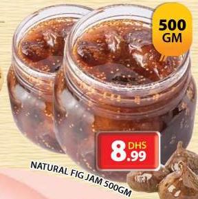 Natural Fig Jam 500GM