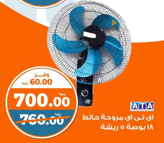 Ata Wall Fan 18 inches with 5 blades