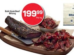 Bulk Kiosk Beef Biltong Per kg