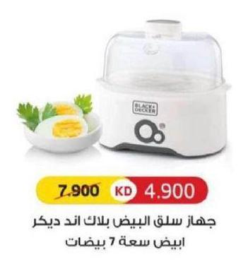 Egg boiling device, capacity for 7 eggs