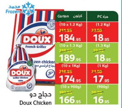 Doux Chicken French Griller, 10x1.3kg