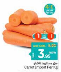 Carrot Import Per Kg