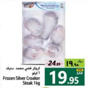 Frozen Silver Croaker Steak 1 kg