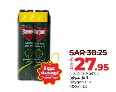 Baygon CIK 400ml 2's - Roaches and Ants