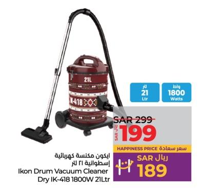 Ikon Drum Vacuum Cleaner Dry IK-418 1800W 21Ltr