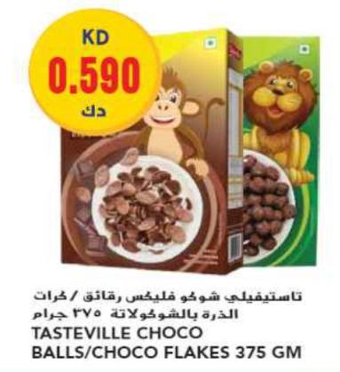 Tasteville Choco Balls/Choco Flakes  375 GM