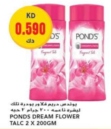 POND'S DREAM FLOWER TALC 2 X 200GM