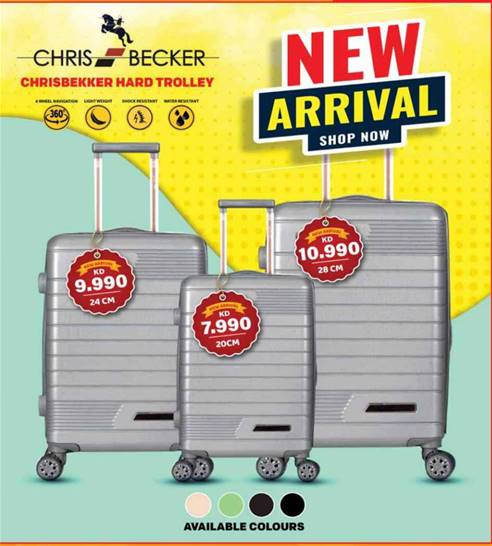 CHRISBEKER Hard Trolley Bag 28cm