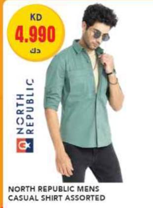 North Republic Men's Casual Shirt Assorted