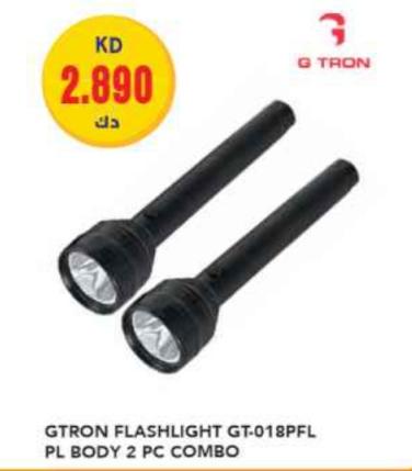 GTRON FLASHLIGHT GT-018PFL PL BODY 2 PC COMBO