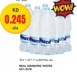 Real Drinking Water, 6 x 1.5 Ltr