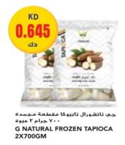 G Natural Frozen Tapioca 2x700GM