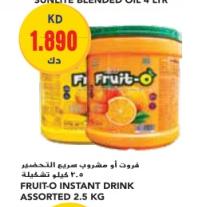 Fruit-O Instant Drink Assorted 2.5 kg