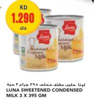 Luna Sweetened Condensed Milk 3x395 Gm