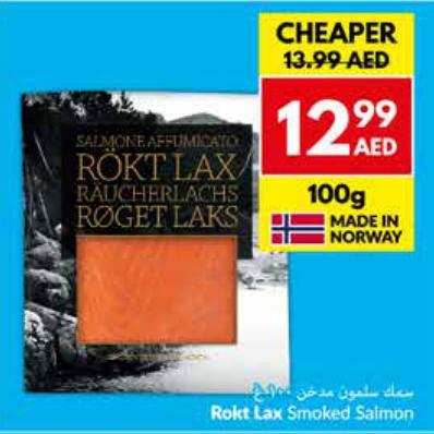 Rokt Lax Smoked Salmon 100g