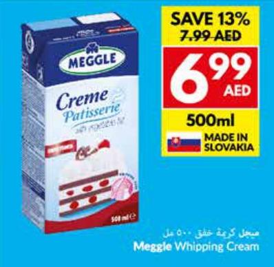 Meggle Whipping Cream 500ml