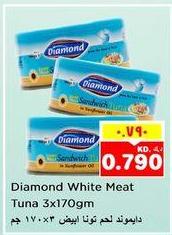 Diamond White Meat Tuna 3x170 gm 