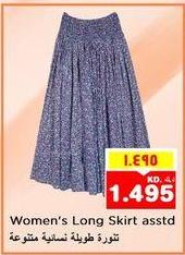 Women's Long Skirt assorted