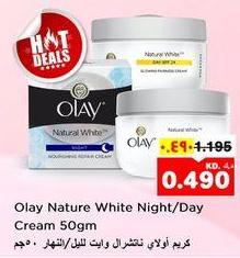 Olay Nature White Night/Day Cream 50 Gm