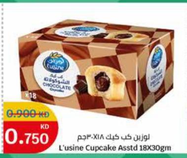 L'usine Cupcake Assorted 18x30gm