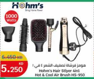 Hohm's Hair Styler 4in1 Hot & Cool Air Brush HS-950