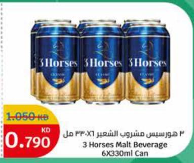 3 Horses Malt Beverage 6X330ml Can