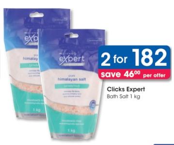 Clicks Expert Bath Salt 1 kg