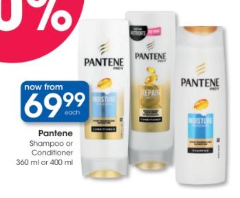 Pantene Shampoo or Conditioner