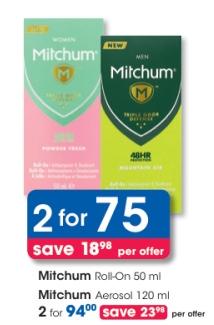 Mitchum Roll-On 50ml