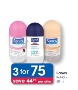 Sanex Roll-On 50ml