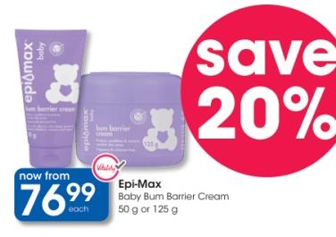 Epi-Max Baby Bum Barrier Cream