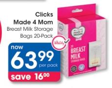 Breast Milk Storage Bags