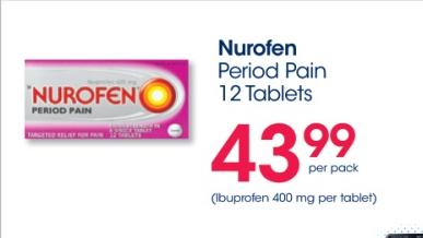 Nurofen Period Pain 12  Tablets