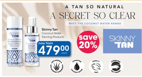 Skinny Tan Coconut Water Self Tanning Products